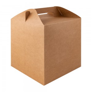 Caja cartón reciclado para regalos