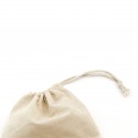 Bolsa pan algodón con cordón ajustable