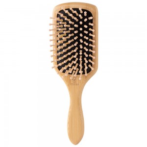 Cepillo de madera de bambú. Cepillo ecológico. Cepillo personalizable.