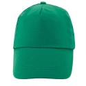 Gorra algodón colores unisex verde